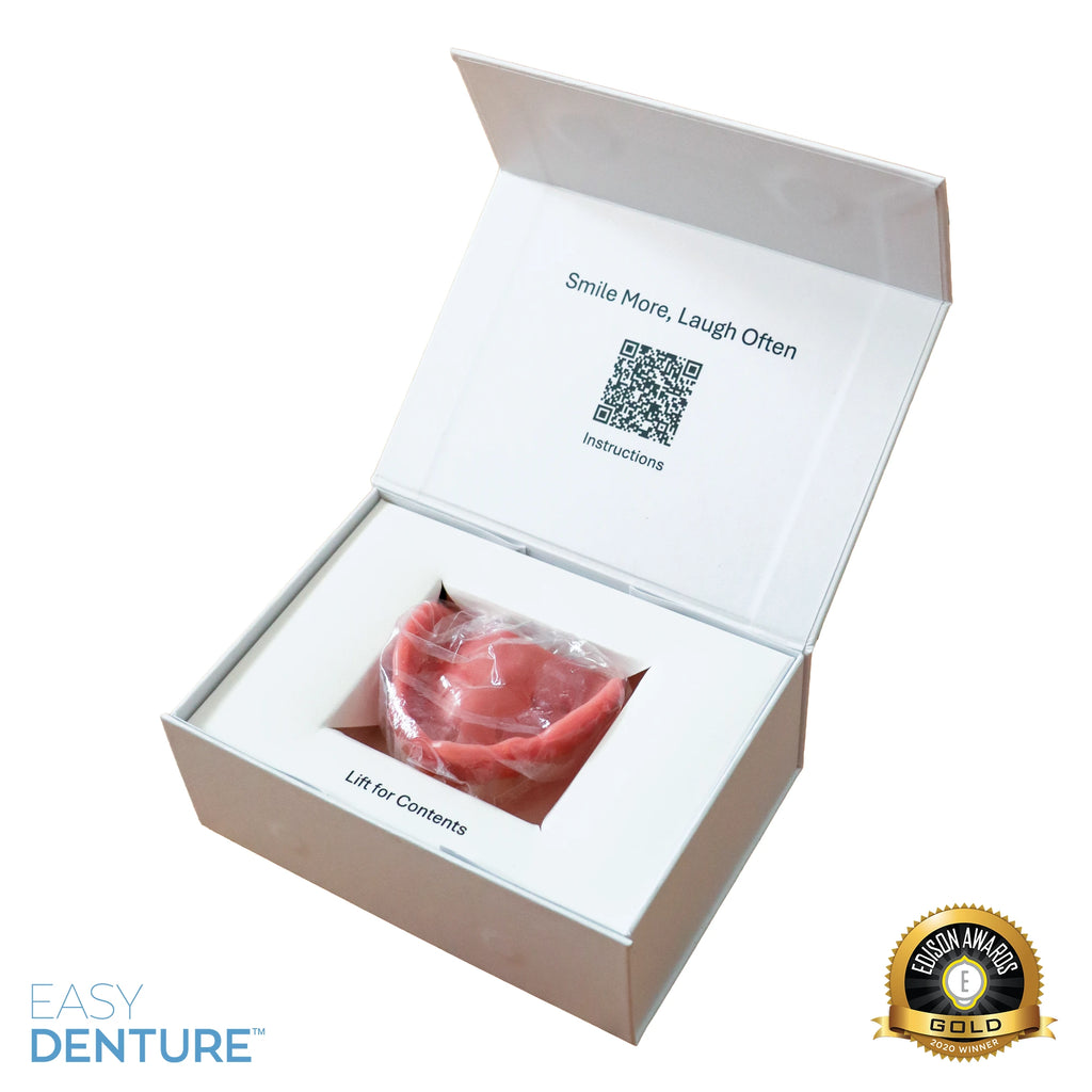 Juego de prótesis dentales fáciles