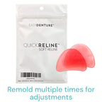Quick Reline™ - Soft Reline, (Boil & Fit) Full or Partial Denture Reliner Kit