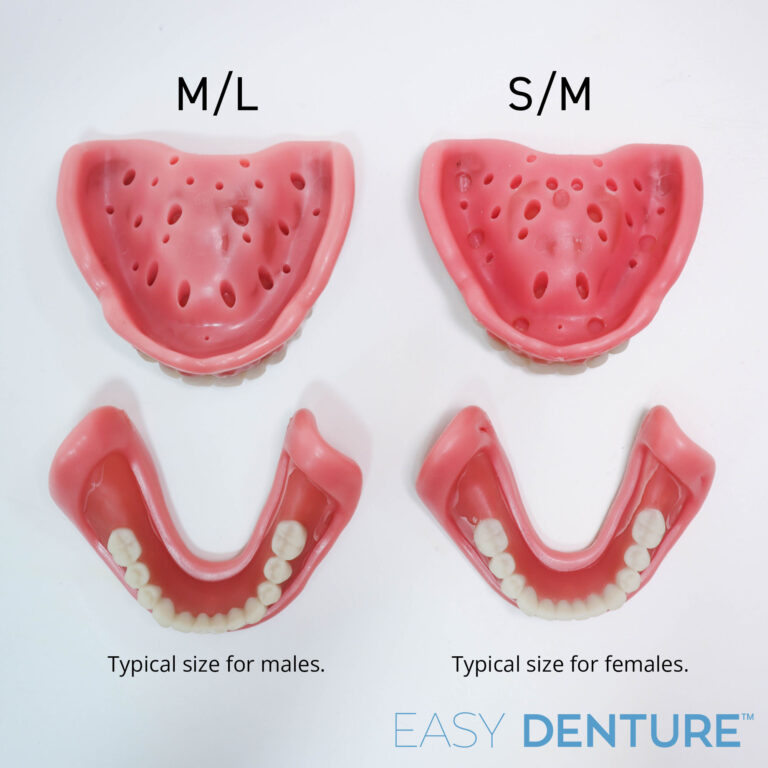 Easy Denture Set Top and Bottom Dentures