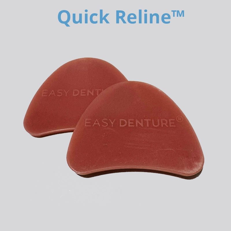 Quick reline boil fit denture reliner kit easy denture
